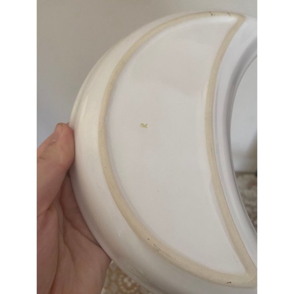1992 Vintage Set of 4 Moon Shaped Serving Plates - Picture 5 of 6
